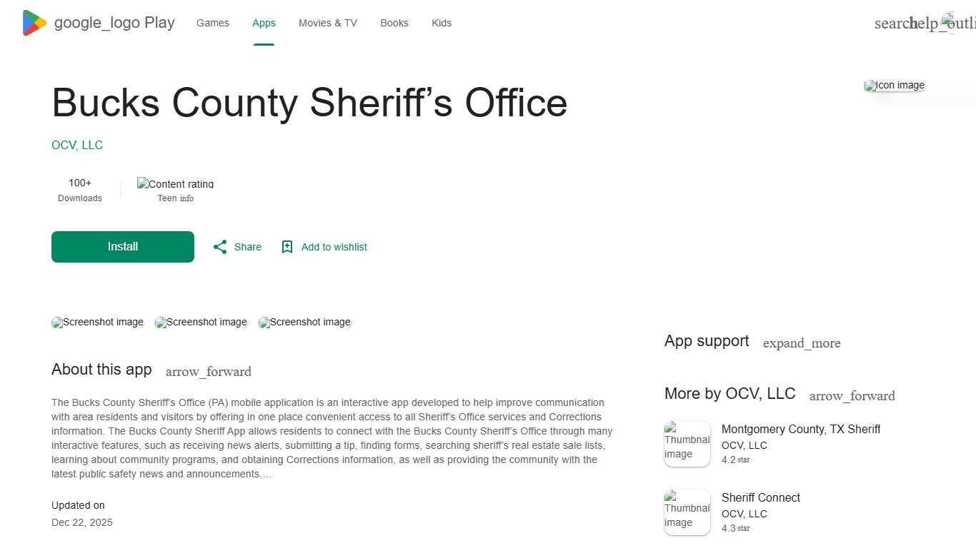 Bucks County Sheriff’s Office - Apps on Google Play